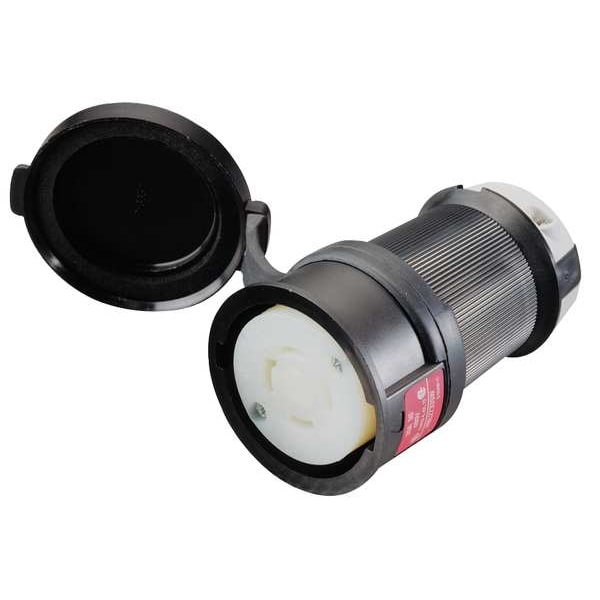 Conector a prueba de agua de giro de Hubbell de 30A, 3 polos, 4 cables, 480VCA L16-30R - HBL2733SW