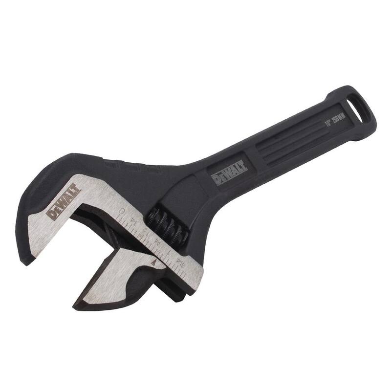 Llave ajustable de acero DEWALT de 10 pulgadas - DWHT80268