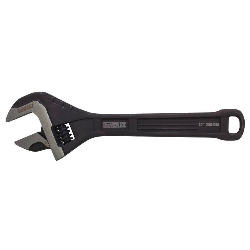 Llave ajustable de acero DEWALT de 10 pulgadas - DWHT80268