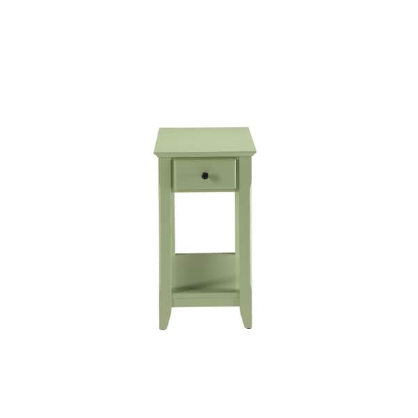 Made-To-Order 23 x 13 x 22 in. Side Table - Light Green - MA3112794