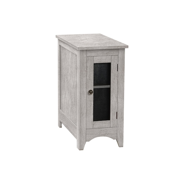 Monarch Specialties Rectangle Narrow Accent Side Table, 24.25 in W, 11.75 in L, 21.75 in H - I 3996