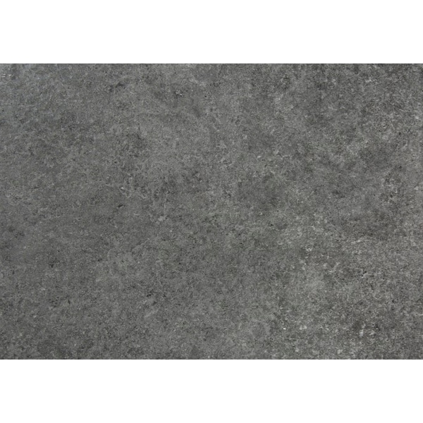 Monarch Specialties Accent Table - 23"H / Grey Stone-Look / Black Metal - I 3584