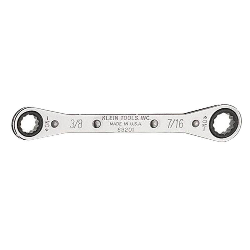 Llave de caja con trinquete de 3/8 pulg. x 7/16 pulg. - 68201 de Klein Tools