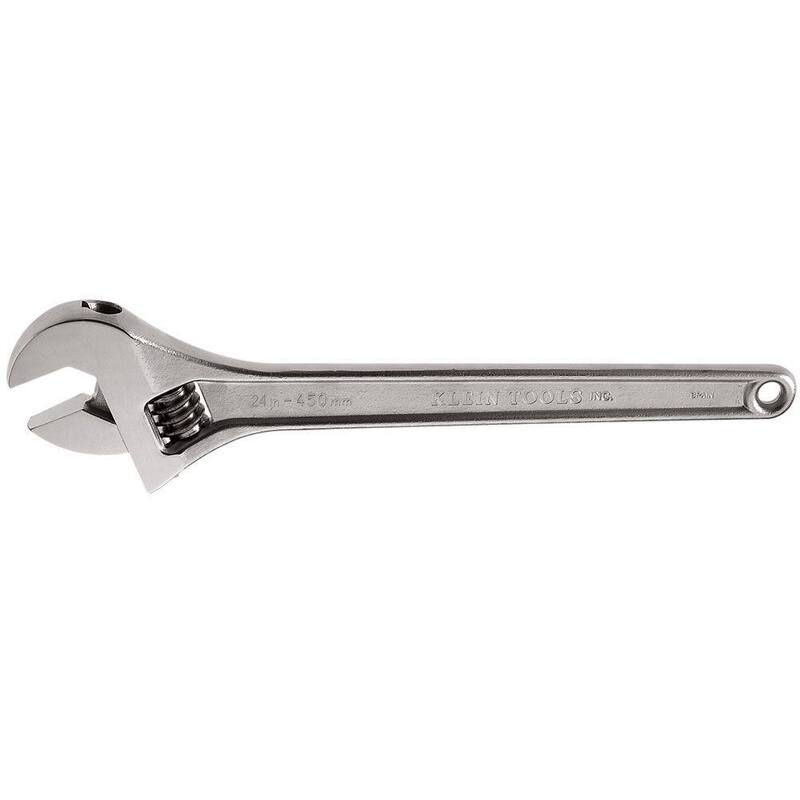 Llave ajustable de capacidad estándar de 2-1/2 pulgadas - 500-24 de Klein Tools.