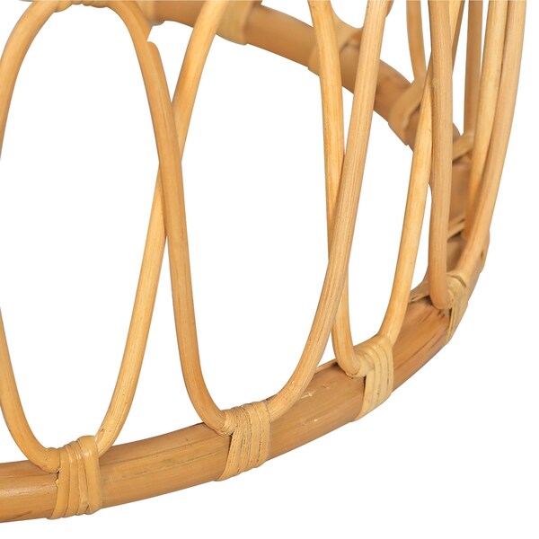 Elk Studio Accent Table, 24 in W, 24 in L, 20 in H, Natural Materials - S0075-10013