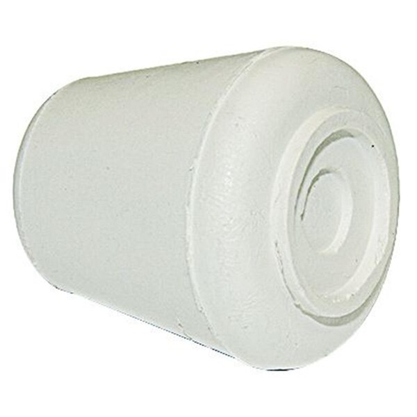 Convenience Concepts 0.5 in. Tru-Guard White Rubber Leg Tips -, 6PK - HI3242362