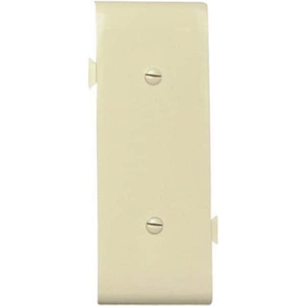 Nextgen PJSC14I Blank Center Section Sectional Nylon Wall Plate; Ivory - NE601530