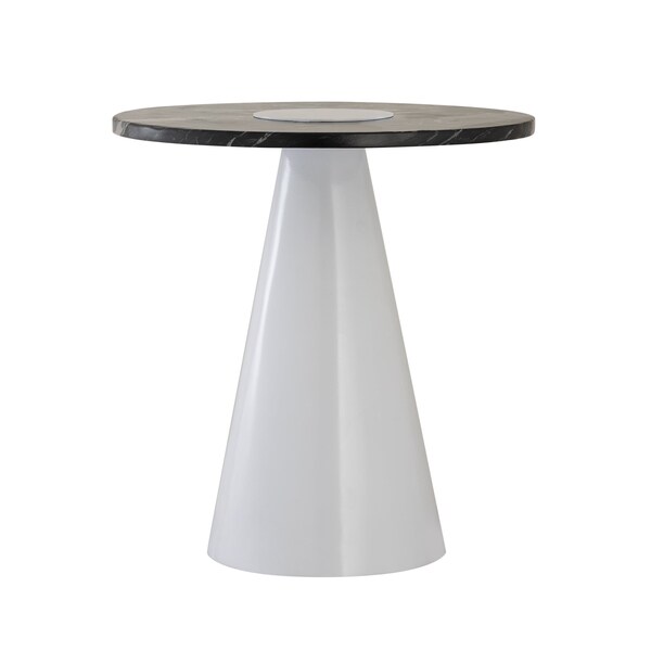 Elk Signature Accent Table, 17.75 in W, 17.75 in L, 18 in H, Metal - H0895-10511