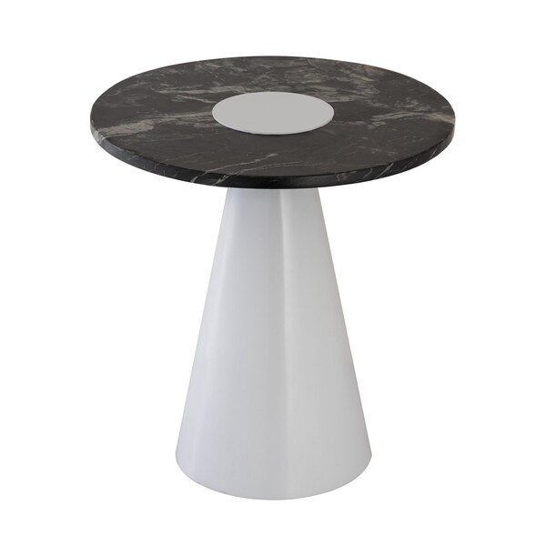 Elk Signature Accent Table, 17.75 in W, 17.75 in L, 18 in H, Metal - H0895-10511
