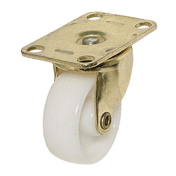 Convenience Concepts 1.62 in. TruGuard Wheel Caster, White, 2PK - HI3242316