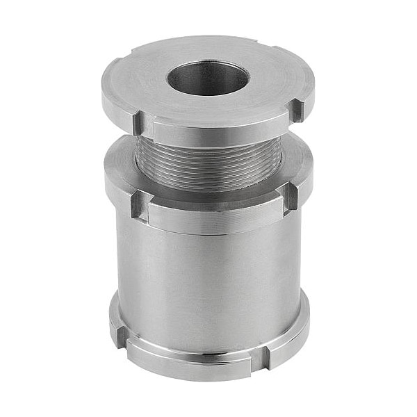 Kipp Leveling Set With Locknut, Standard, D=33 Stainless Steel, D2= 70 - K0693.029301