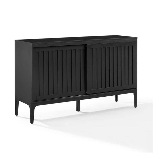 Kd Aparador 32.25 x 54.13 x 15.88 in. Asher Sideboard, Matte Black - KD3581834