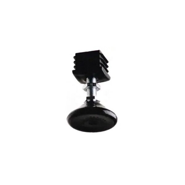 Eztube Premium Nylon Leveling Foot with Plastic Insert, M8 x 1.25 Thread with Jam Nut - 100-328