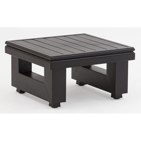 Safavieh Montford Aluminum End Table, Black - CPT1002B
