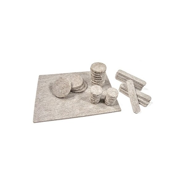 Richelieu TG 33PK Tan Felt Pads - 93054TV