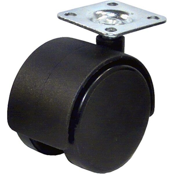Convenience Concepts 2 in. TruGuard Dual Wheel Caster, Black, 2PK - HI2668226