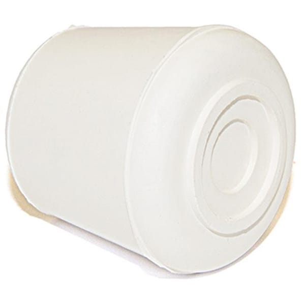 Richelieu Richelieu America 235873 0.87 in. TruGuard Rubber Leg Tip; Off White - Pack of 4 - 235873