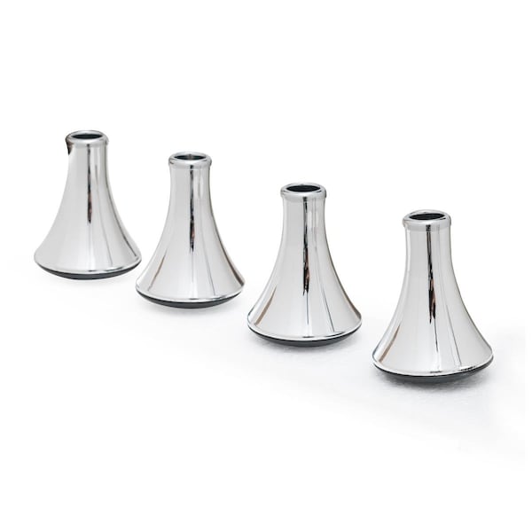 Deluxdesigns Bedframe Glides Set of 4 - Chrome - DE1584069