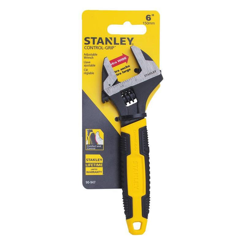 Llave ajustable MaxSteel de 6 pulgadas Stanley - 90-947
