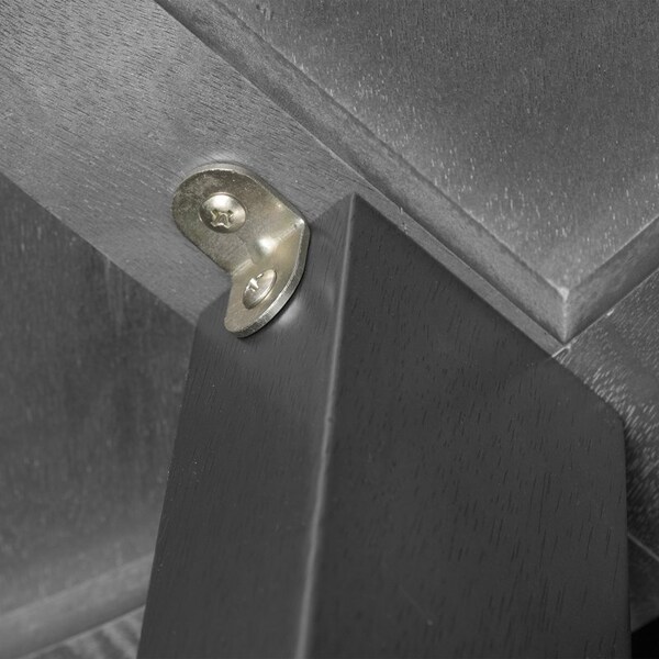 Regency Chloe End Tables, 21 W, 21 L, 23 H, Wood, Grey - HWTE2123GY
