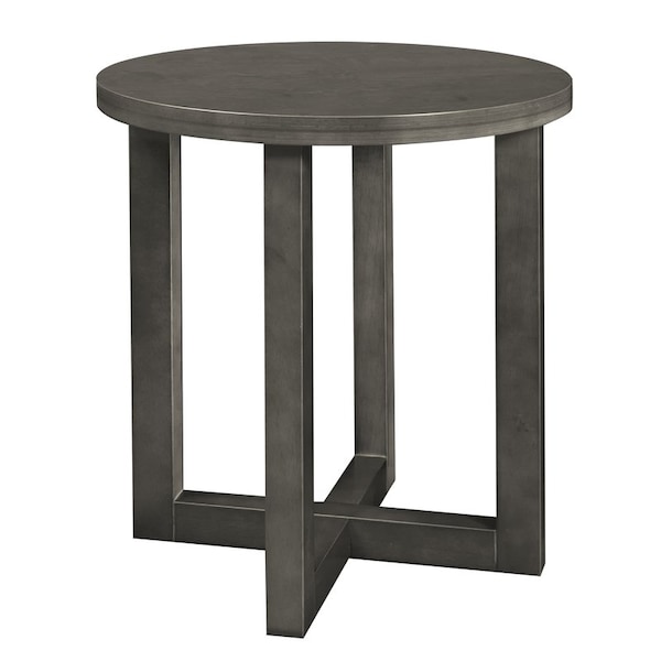 Regency Chloe End Tables, 21 W, 21 L, 23 H, Wood, Grey - HWTE2123GY