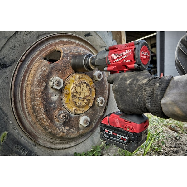 Milwaukee Tool M18 FUEL 1/2 in. Mid-Torque Impact Wrench with Friction Ring (Tool Only) - 2962-20