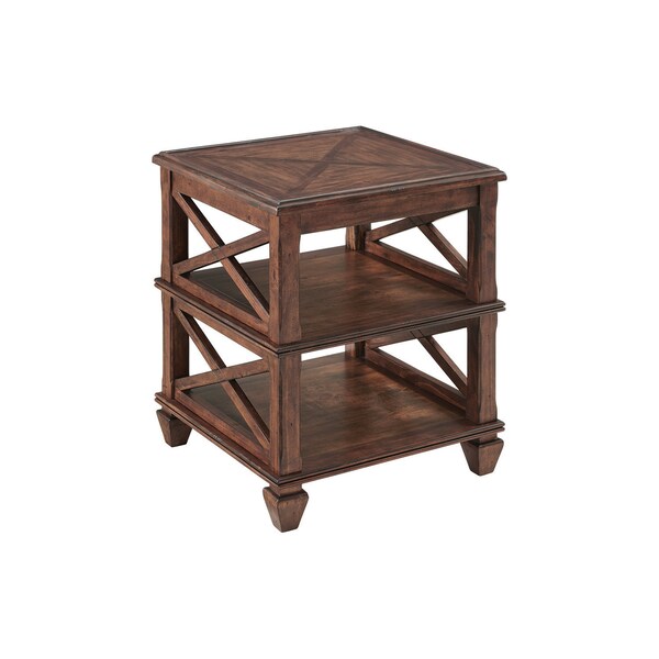 Alaterre Furniture 20.5 W, 20.5 L, 24 H, Pine, Pine - ANSB0262