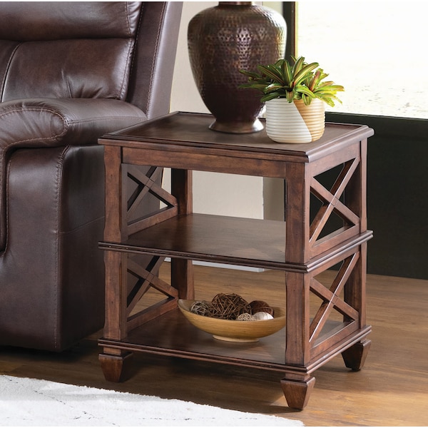 Alaterre Furniture 20.5 W, 20.5 L, 24 H, Pine, Pine - ANSB0262