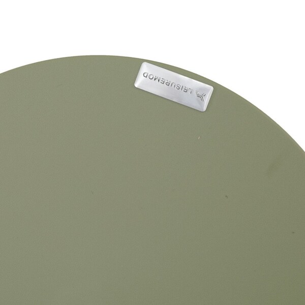 Leisuremod 11.75 in W, 16.75 in L, Polypropylene, Olive Green - BS12OG