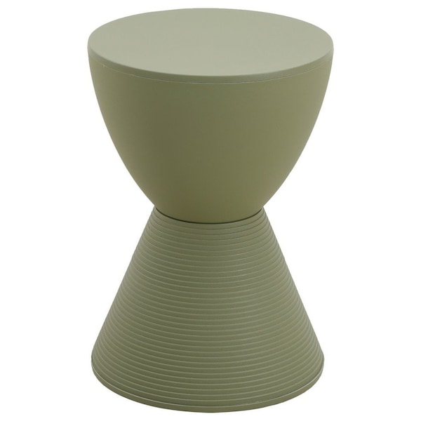 Leisuremod 11.75 in W, 16.75 in L, Polypropylene, Olive Green - BS12OG