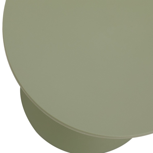 Leisuremod 11.75 in W, 16.75 in L, Polypropylene, Olive Green - BS12OG
