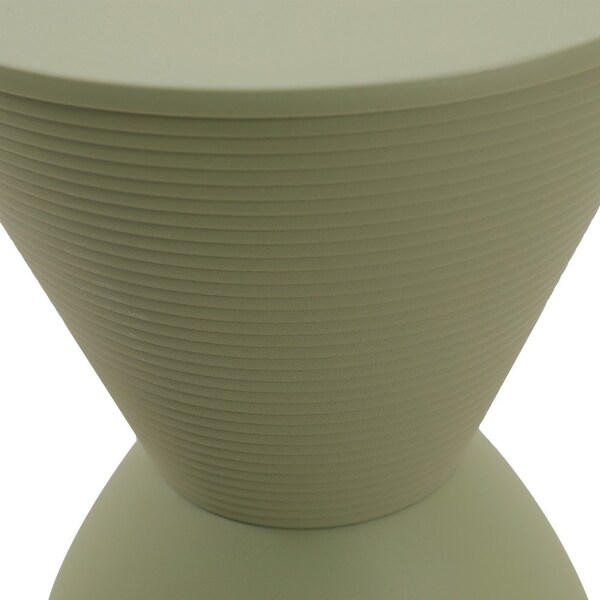 Leisuremod 11.75 in W, 16.75 in L, Polypropylene, Olive Green - BS12OG