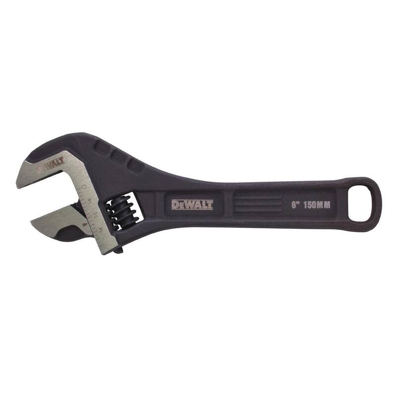 Llave ajustable de acero de 6 pulgadas - DWHT80266