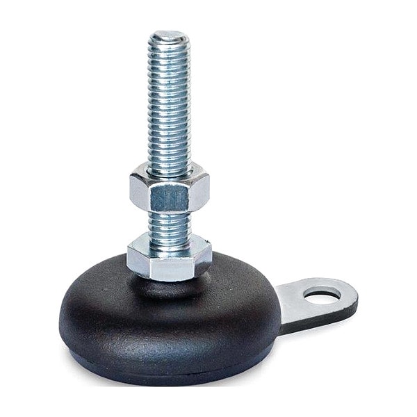 J.W. Winco Male-End Leveling Mount, 3.7 in H - 32-60-3/8X16-75-A5-SK