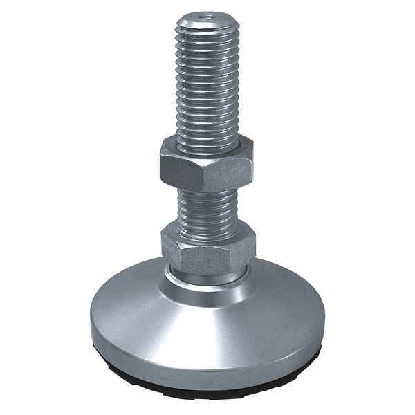 S & W Manufacturing Leveling Mount, Swivel Stud, 1-8, 4 in Base - NSSW-5A