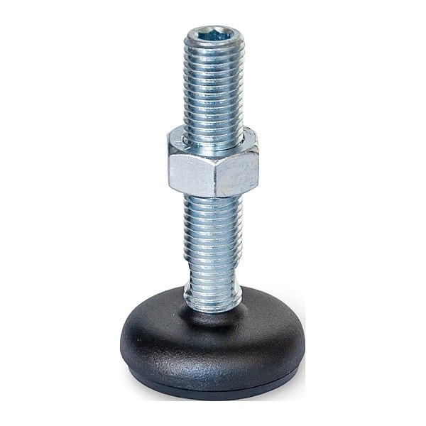 J.W. Winco Male-End Leveling Mount, 7.25 in H - 30-100-5/8X11-150-A5-UK