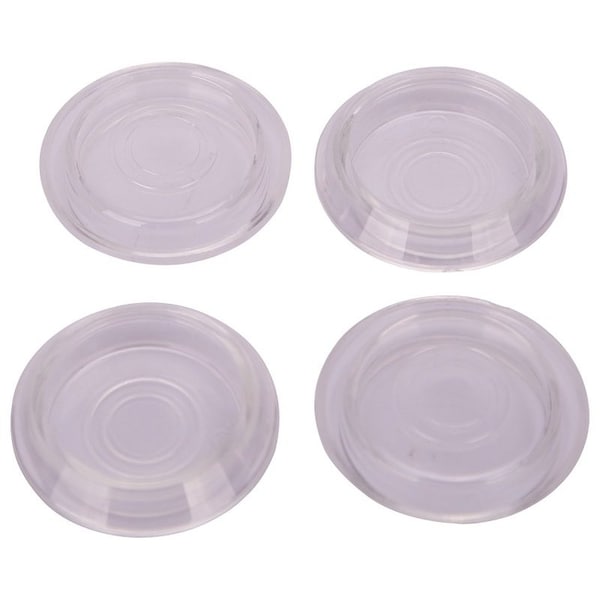 Prosource Furniture Glide, Plastic, Clear, Clear, 2-1/4 x 2-1/4 x 9/16 in Dimensions - FE-50800-PS