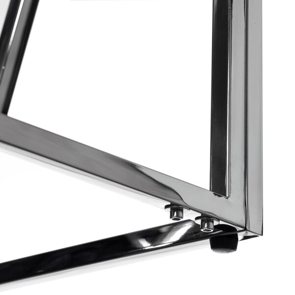 Fabulaxe 21.75 W, 21.75 L, 21.75 H, Metal, Silver - QI004410.SI