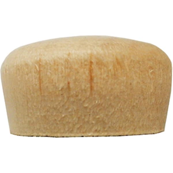 Craftwood 0.38 in. Round Head Wooden Screw Hole Birch Plug, 15PK - F38R
