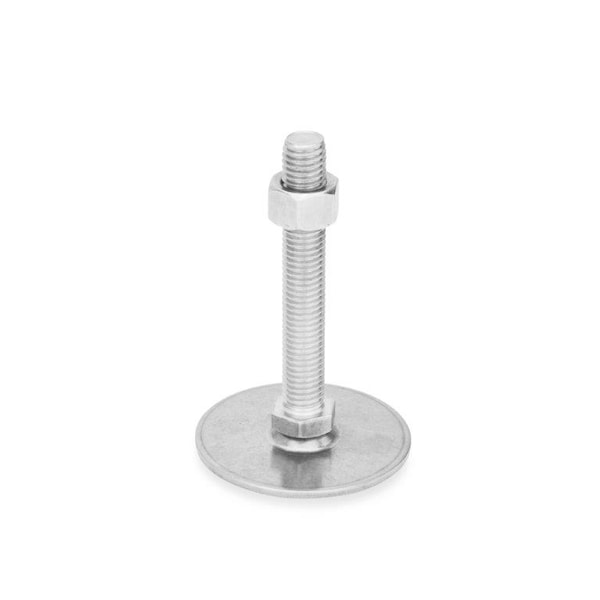 J.W. Winco GN41-50-M12-125-D0-SK Leveling Feet - 41-50-M12-125-D0-SK