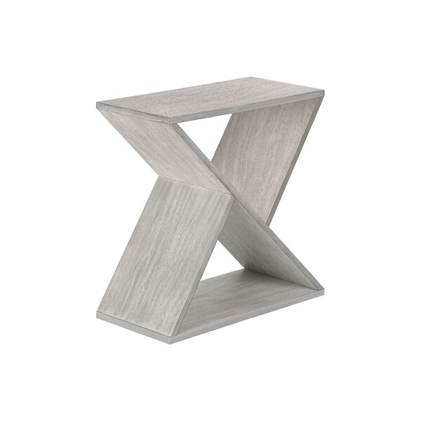 Monarch Specialties Rectangle Narrow Accent Side Table, 24.25 in W, 24 in L, 11.75 in H - I 3980