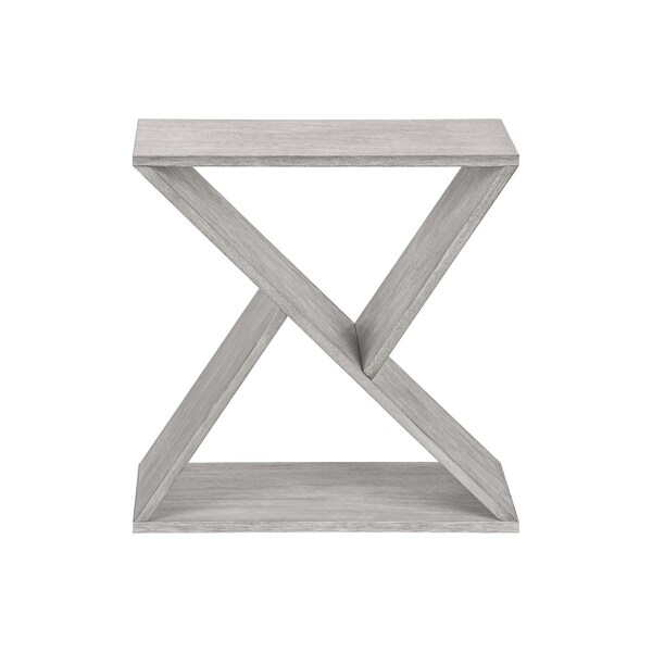 Monarch Specialties Rectangle Narrow Accent Side Table, 24.25 in W, 24 in L, 11.75 in H - I 3980