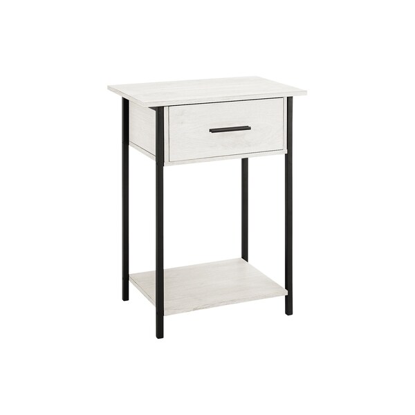 Monarch Specialties Rectangle 2 Tier Accent Table, 24 in W, 18 in L, 11.75 in H - I 3817