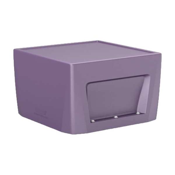 Cortech Rectangle End Table, 24 in W, 24 in L, 15 in H, Polyethylene, Indigo - 126484IG