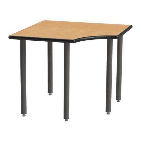 Greene Manufacturing Corner Table, Tubular Legs, 48"x48"x28"H, 48" W, 48" L, 29-1/4" H - SRTC-48