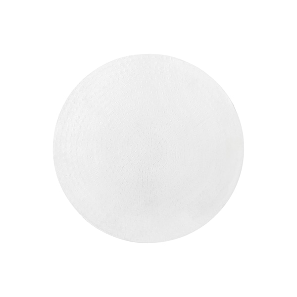 Monarch Specialties Accent Table, Drum, Side, End, Nightstand, Lamp, Living Room, Bedroom, White Metal, Contemporary - I 3921