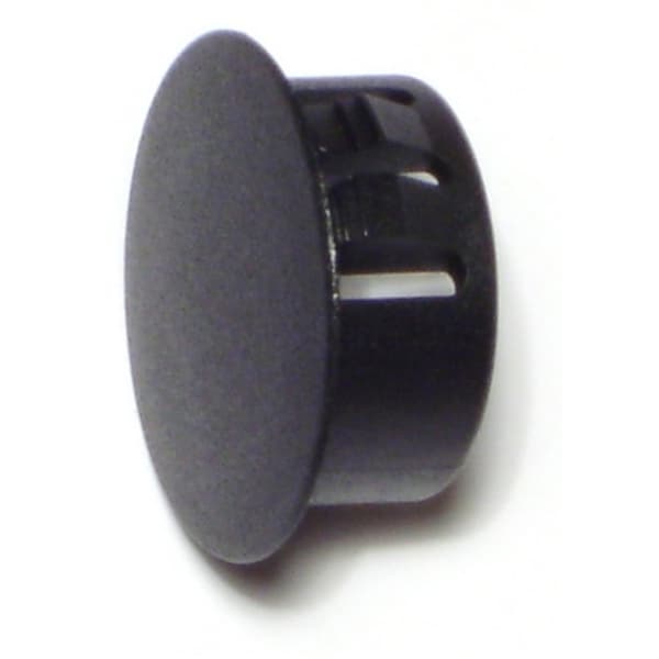 Midwest Fastener 3/4" Black Nylon Plastic Flush Head Hole Plugs 8PK - 69472