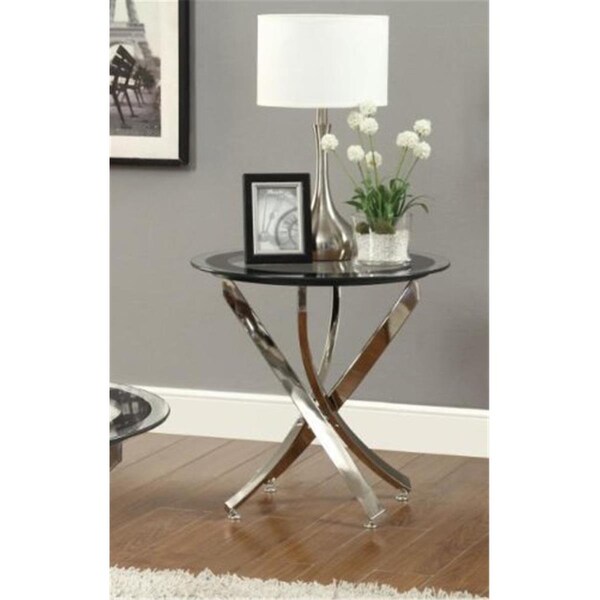Coaster Co Of America 702587 L-OCCASSIONALS-END TABLE CHROME - 702587