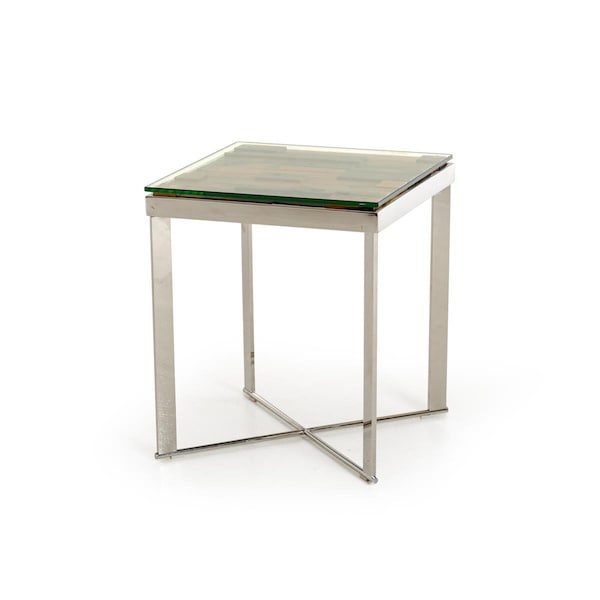 Made-To-Order Modern Rectangular Wood Mosaic End Table - 22 x 19 x 19 in. - MA2467672