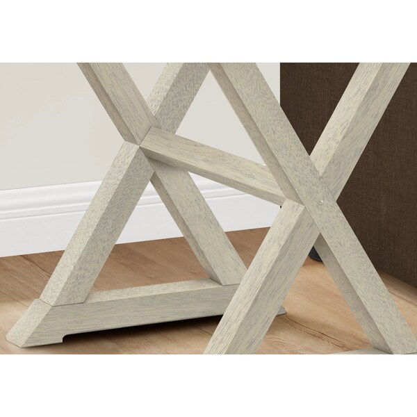 Monarch Specialties Square Accent Side Table, 23.5 in W, 22 in L, 23.5 in H - I 3989